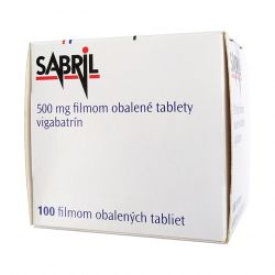 Сабрил (Вигабатрин) таблетки 500мг №100 (100 таблеток) в Махачкале и области фото