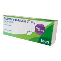 Изотретиноин Actavis (аналог Акненормин, Aknenormin) капс. 20мг 30шт в Махачкале и области фото