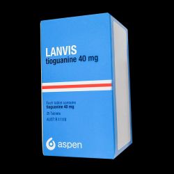Ланвис (Тиогуанин) таблетки 40мг 25шт в Махачкале и области фото