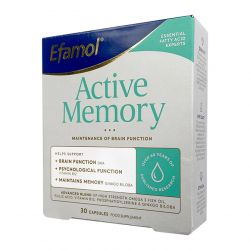 Эфамол Брейн Мемори Актив / Efamol Brain Active Memory капсулы №30 в Махачкале и области фото
