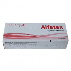 Альфатекс (Эубетал Антибиотико) глазная мазь 3г в Махачкале и области фото