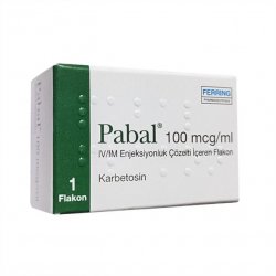 Пабал (Карбетоцин) р-р д/в/в и в/м введ 100мкг/мл амп 1шт в Махачкале и области фото