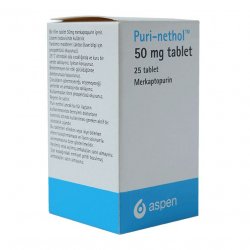 Пури-нетол (Пуринетол, Меркаптопурин) в таблетках 50мг N25 в Махачкале и области фото